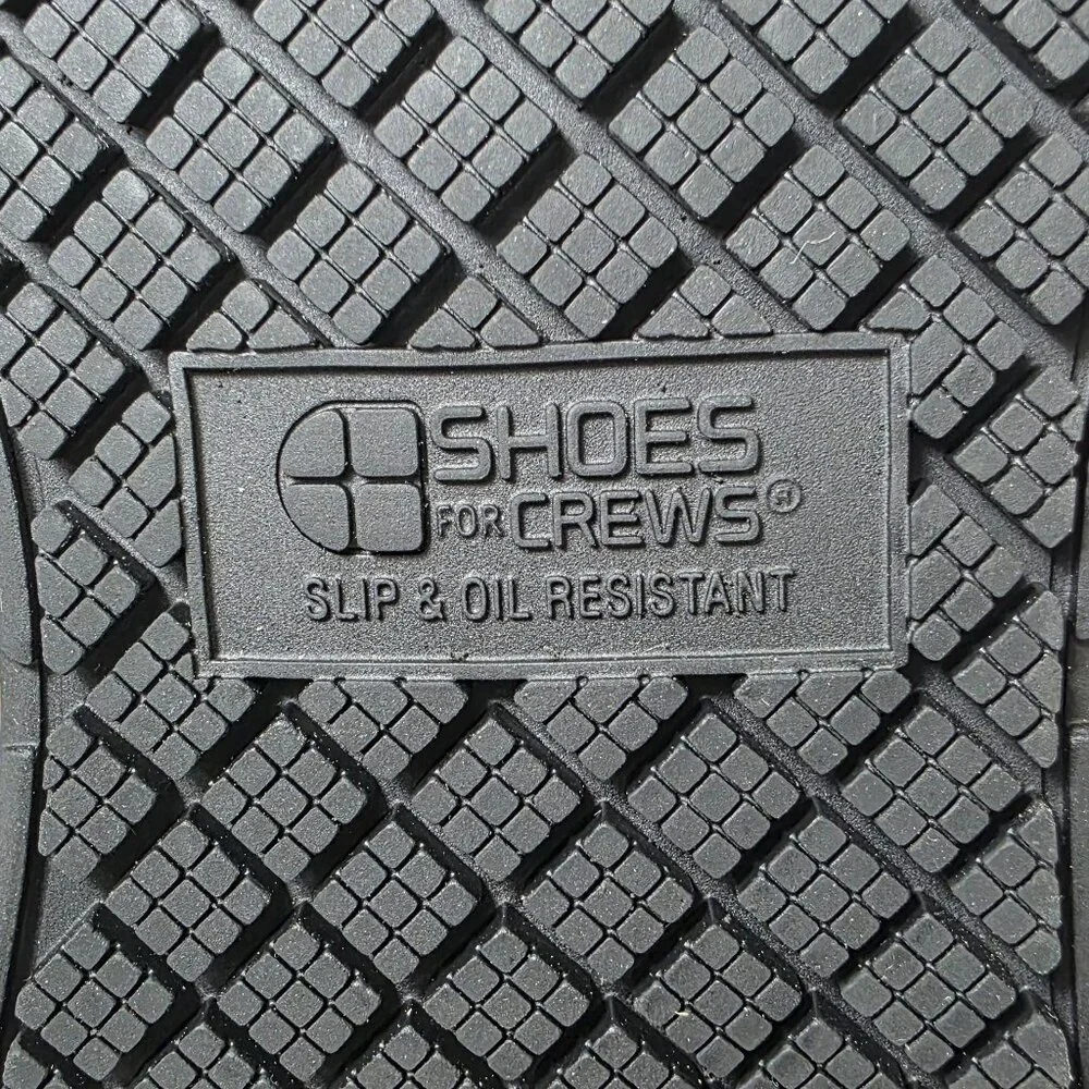 Shoes for Crews Freestyle II Work Shoes Slip Resistant Men's Size 8 & 8.5 Black